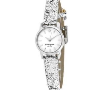 NWT Kate Spade Tiny Metro Silver 20mm watch